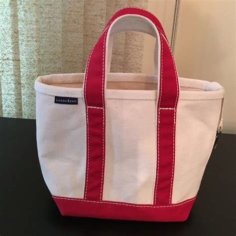 lands end small tote bag.